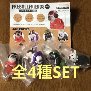 프렌치 불독 프렌즈 전 4종 세트