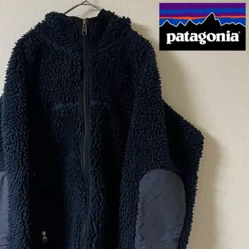파타고니아 레트로 리듬 후디/XS/네이비/USA제