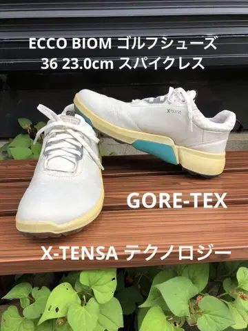 366번 ECCO BIOM 골프화 36 23.0cm 스파이크리스