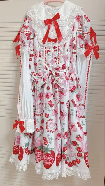 Angelic Pretty 오메카시 베리 원피스 화이트