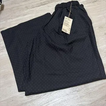 MUJI 부드러운 리오셀 혼방 이지 팬츠