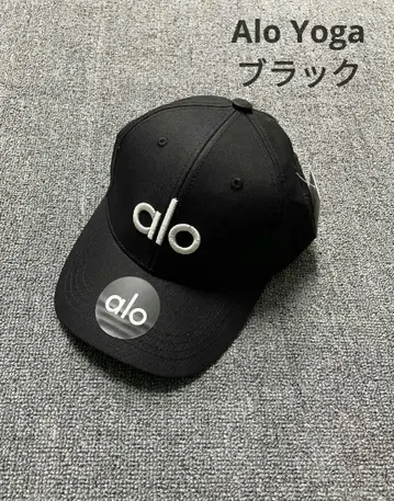 블랙 캡 baseball Cap Alo 아로 요가