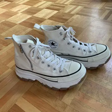 CONVERSE ALL STAR 화이트 하이컷 스니커즈