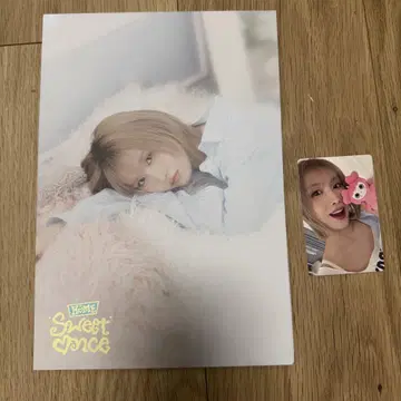TWICE ONCE 5기 미니 포스터 트레이딩 카드 허벅지