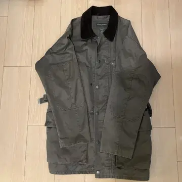 banana Republic 올리브 그린 밀리터리 하프 코트
