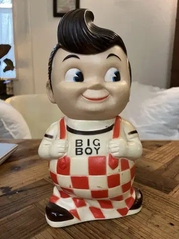 레어 BigBoy 빅 보이 소프트 비닐 코인 뱅크 한국제