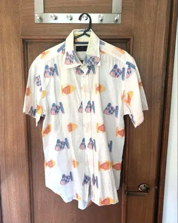 ETRO 에트로 물고기 셔츠 XL
