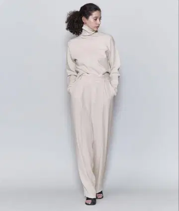 6(ROKU) GEORGETTE TUCK PANTS 팬츠 36
