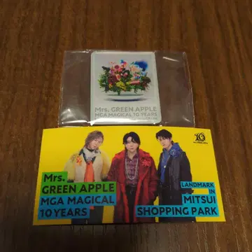 Mrs. GREEN APPLE 10주년 마그넷 & 스티커