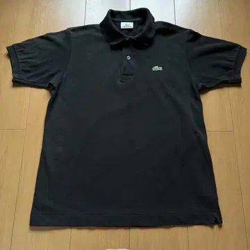 LACOSTE 라코스테 피케 셔츠 L1212X 블랙 Size 3