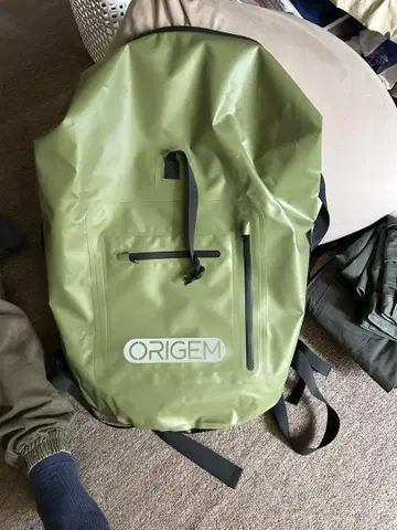ORIGEM 방수 백팩 500D PVC 올리브 그린