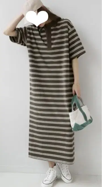JOURNAL STANDARD relume MVS 천축 폴로 원피스