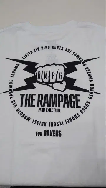 THE RAMPAGE 티셔츠 L 사이즈 레이 생일 2024