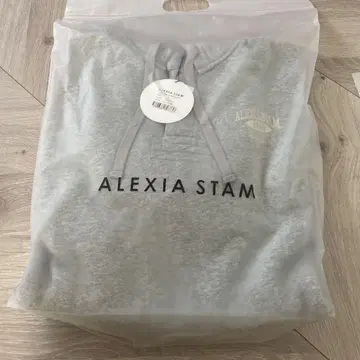 ALEXIA STAM 그레이 후드티