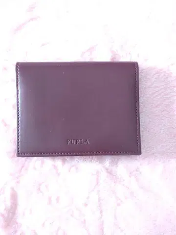 훌라 두겹 명함지갑 버건디