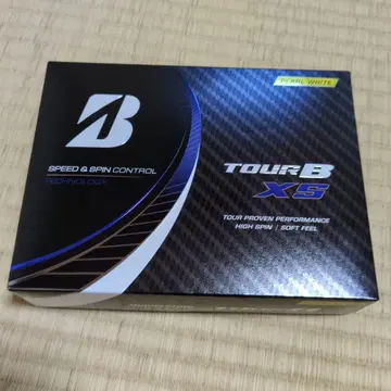 [새상품] 브릿지스톤 TOUR B XS 골프공 펄 화이트 12개입