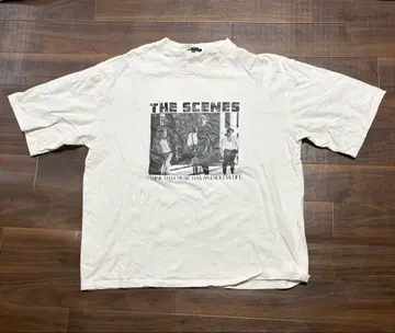 THE SCENES 그래픽 티셔츠 M 사이즈 화이트