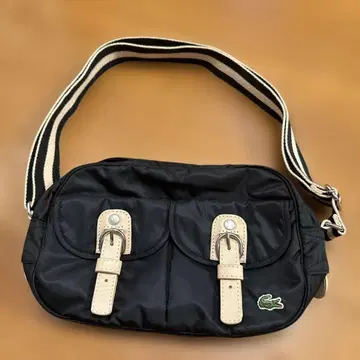 Lacoste 블랙 숄더백
