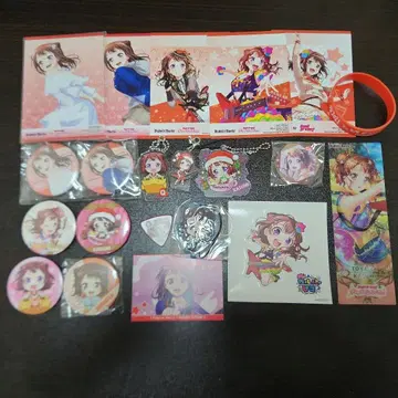 뱅드림 Poppin'Party 토야마 카스미 굿즈 세트