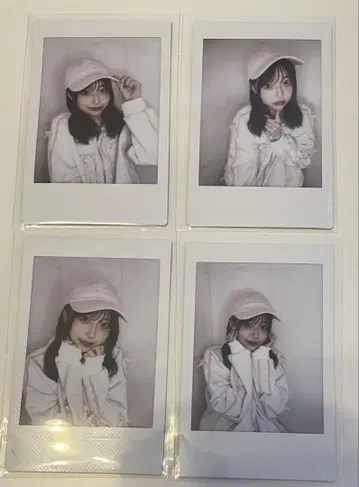 사쿠라바 하야카 폴라로이드 4장