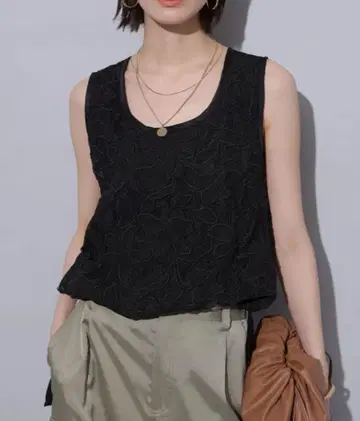 아르페쥬 스토리 시어 레이스 탱크