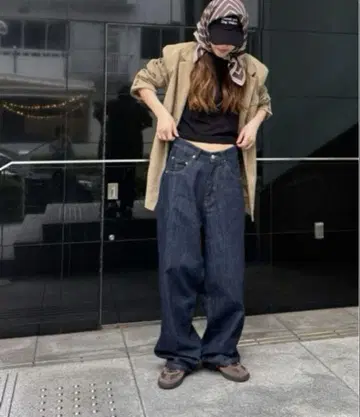 CANAL JEAN choice_cnl(초이스) 테이퍼드 데님 팬츠