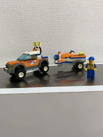 레고 7737 4WD 트랙과 제트 스쿠터
