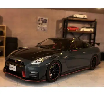 아오시마 1/24 프라모델 닛산 GT-R R35 니스모 스텔스 그레이