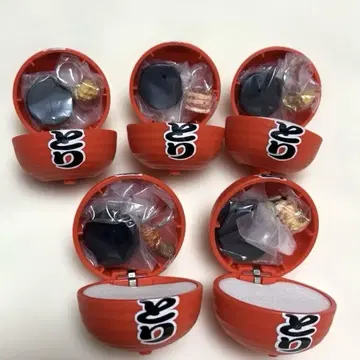 야키토리링 야키토리 제등 가챠가챠 반지 컴플리트 5개