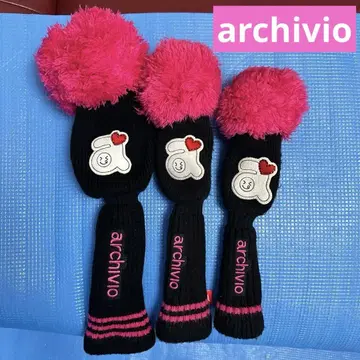 archivio 골프헤드커버 3개 세트
