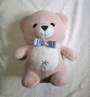 곰 핑크 봉제 인형 1개