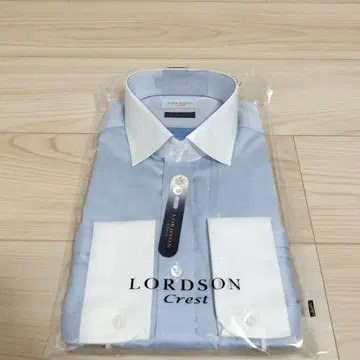 LORDSON 스카이블루 긴팔 셔츠 40-86