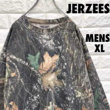 JERZEES 저지 리얼 트리 패턴 맨투맨 트레이닝복 XL 사이즈