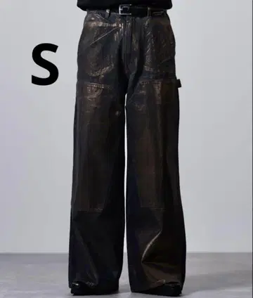 clel 특수 가공 더블니 데님 팬츠 애쉬 그레이 그레이 3