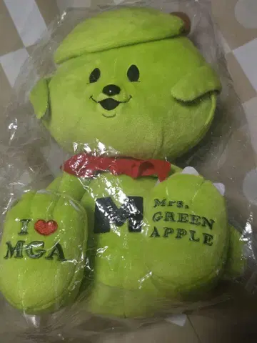 Mrs. GREEN APPLE 메멜 봉제 인형