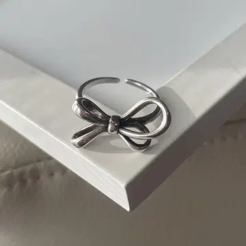 925 실버 리본 반지