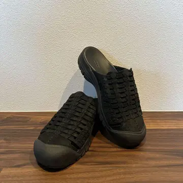 KEEN 샌들 슬립온 블랙 27.5cm