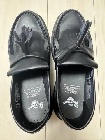 Dr.Martens ADRIAN 로퍼 UK6 EU39 블랙 태슬