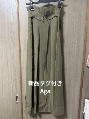 택 포함 새상품 Aga 롱 스커트