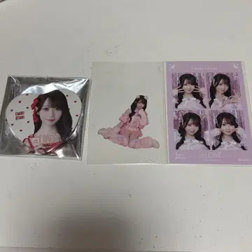 이코러브 아레나 투어 토쿠베츄 캔뱃지 오타니 에미리 스티커