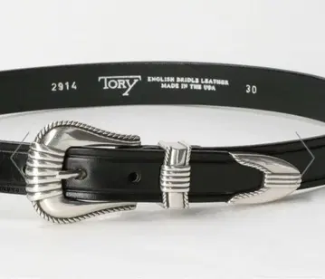 새상품급 TORY LEATHER created belt 2914 웨스턴