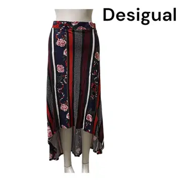 데시구알 피쉬테일 스커트 S 사이즈 Desigual 허리밴딩