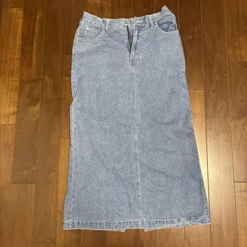 앤디 콜 데님 내로우 스커트