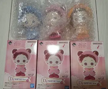 제일복권 오자마녀 도레미 Sweet D상 SOFVIC 츄 3종 세트