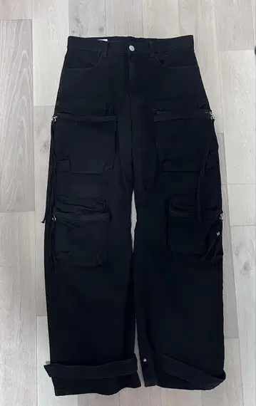 자라 데님 카고 팬츠
