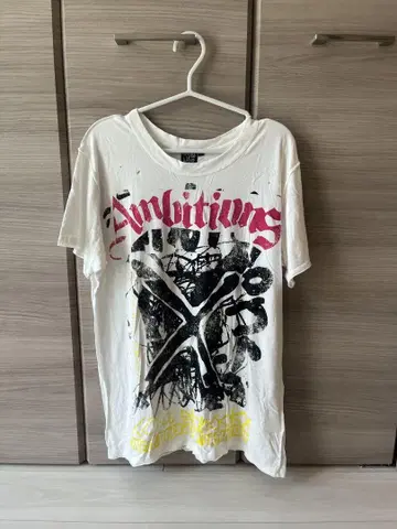 Ambitions 티셔츠와 ONE OK ROCK 티셔츠 세트 2장 세트