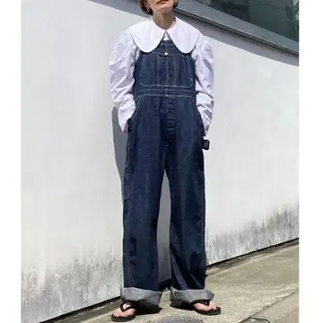 빅 데님 오버올