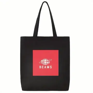 BEAMS 블랙 토트백 에코백