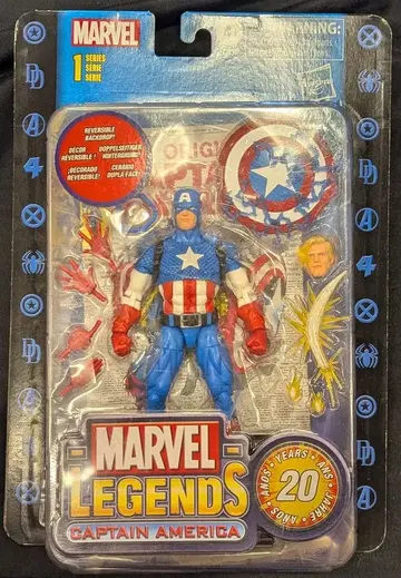 HASBRO 1 SERIES 캡틴 아메리카 6인치