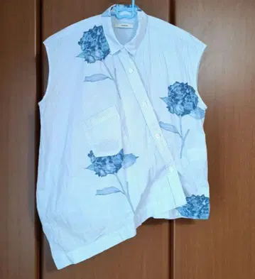 ODEEH 기발한 꽃무늬 슬리브리스